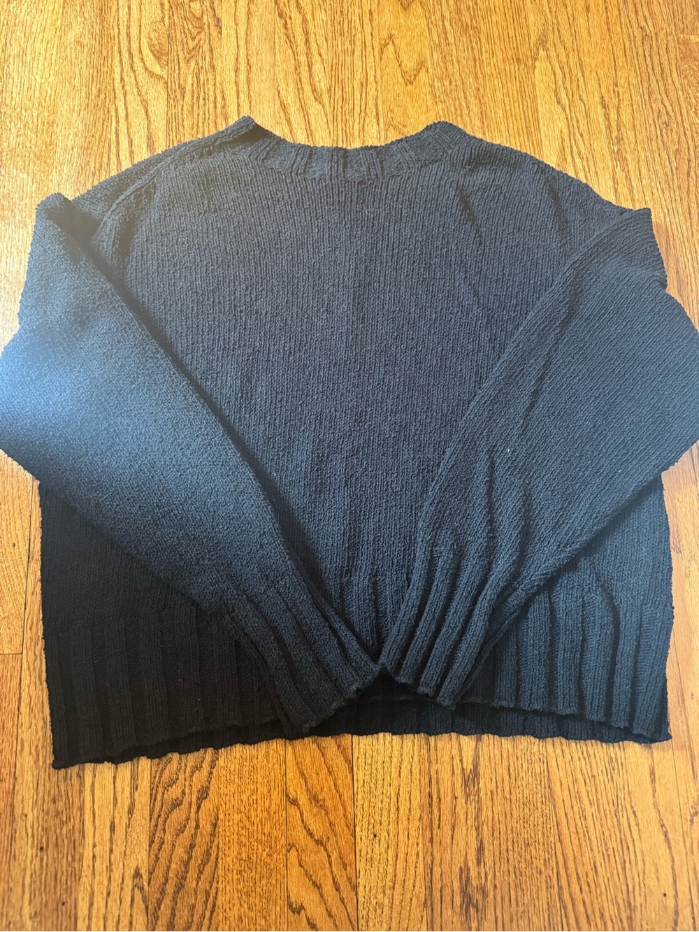 J. Crew Classic Women's Black Knit Sweater